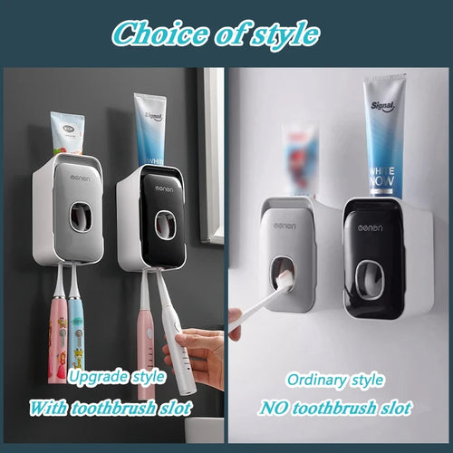 MENGNI Wall-Mounted Toothpaste Dispenser